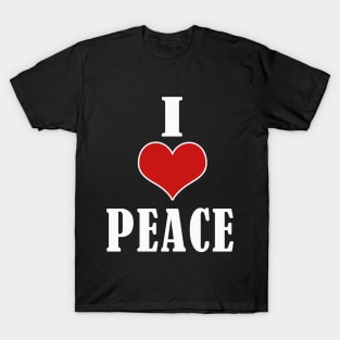 i love peace T-Shirt